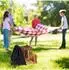 Relaxdays Kubb Wikingerspiel Schwedenschach mit Nummern, Wurfspiel