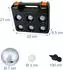 Relaxdays Boule-Kugeln Set, 6er (Petanque)