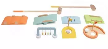 Classic World Mini-Golf Set aus Holz, 11-teilig (CW60007)