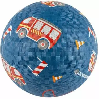Sigikid Ball Feuerwehr, blau, Naturkautschuk, 17cm (43519)
