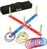 Toyfel Mitty Toss XXL Ringwurfspiel Outdoor & Indoor, 15 Ringe, FSC® Kiefernholz