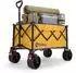 Sekey Bollerwagen SE4031 faltbar 135L 150kg, gelb (SE4031)