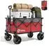 Sekey XXL Plus Bollerwagen faltbar 200L 200kg All-Terrain-Räder (FW196)