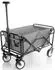 BigDean Bollerwagen faltbar, grau, bis 80kg (1000369)