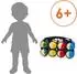 Spetebo Holz Boule Set mit Tragetasche, 8 Kugeln, Kinder (66093)