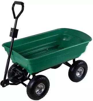 TP Gartenwagen mit Kippfunktion 75L, 300kg, Luftbereifung (TP-DC075-G)