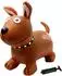 Jamara HoppyDoo Hüpftier Hund, braun, mit Pumpe (466004)