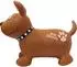 Jamara HoppyDoo Hüpftier Hund, braun, mit Pumpe (466004)