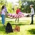 Relaxdays Kubb Wikingerspiel Holzkegel mit Zahlen, Outdoor