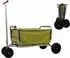 Beachtrekker LiFe Bollerwagen faltbar mit Feststellbremse, oliv, Luftreifen