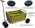 Beachtrekker LiFe Bollerwagen faltbar mit Feststellbremse, oliv, Luftreifen
