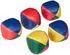 Relaxdays Jonglierbälle, bunt, 100g, Vinyl, 6,5cm, 5er-Set (10037946)