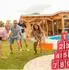 Relaxdays Dosenwurfspiel für Kinder, 10 Dosen