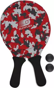 SUN-FLEX Beachball-Set Neopren camo rot (74321)