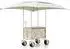 HOMECALL Bollerwagen 3-in-1 faltbar mit Tischplatte & Sonnendach, 160L, 150kg (UV50+)