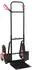 vidaXL Handwagen Stahl schwarz/rot 64,5x49,5x114cm (4019019)