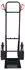 vidaXL Handwagen Stahl schwarz/rot 64,5x49,5x114cm (4019019)