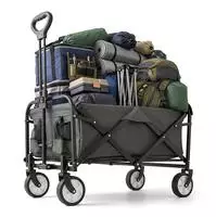 Relaxdays Bollerwagen (4052025832506) Grau