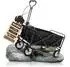 BigDean Bollerwagen faltbar 105L, 100kg (1000486)