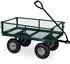 Relaxdays Handwagen klappbar, 2 Achsen, bis 200kg, Luftbereifung (10036179)