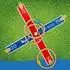 Toyfel Mitty Toss Ringwurfspiel, Holz, Outdoor (Mitty Toss)