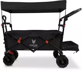 FUXTEC FX-CTB800 Strand-Bollerwagen faltbar, Offroad-R&auml;der, Sonnendach (FX-CTB800)