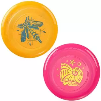 Wham-O Frisbee Go 2er-Pack Flugscheiben 22,86cm, 70g, ab 5 Jahren (50140-V23)
