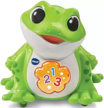 VTech H&uuml;pfspa&szlig;-Frosch Lernspielzeug mit Licht- und Soundeffekten (80-568204)