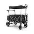 FUXTEC Bollerwagen FX-CTL900 faltbar, 5-Punkt-Gurte, Kühltasche, schwarz (FX-CTL900)