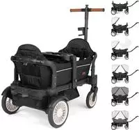 BabyGo Bollerwagen "Cozy Rider" klein zusammenfaltbar