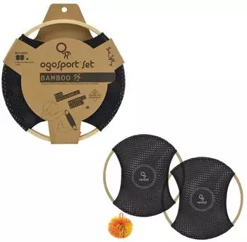 Schildkr&ouml;t Ogo Sport Bamboo Set Fang- und Wurfspiel, 2 Scheiben & Ball (970196)