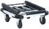vidaXL Klappbarer Transportwagen 150kg, Aluminium, silber (146448)