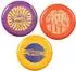 Wham-O Frisbee Cool Flyer Wurfscheibe 25cm, 130g, 3er-Pack (53308)