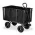 Relaxdays Bollerwagen klappbar, schwarz