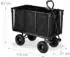 Relaxdays Bollerwagen klappbar, schwarz