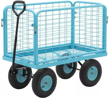 Hillvert HT-TWIN-400 Transportwagen 400kg abnehmbare Seitengitter (HT-TWIN-400)
