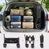SAMAX Bollerwagen faltbar Offroad 200kg, Camping Edition, schwarz/grau (43866070V)