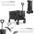 TecTake RollRider Bollerwagen faltbar, 120L, 80kg (RollRider)