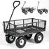Sekey Titan 001 Gartenwagen 300kg, 100L, Vollgummi-Luftreifen (GW1)