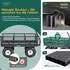 Sekey Titan 001 Gartenwagen 300kg, 100L, Vollgummi-Luftreifen (GW1)