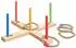 vidaXL Ringwurfspielset mehrfarbig, Kiefernholz massiv, 41x41x16cm
