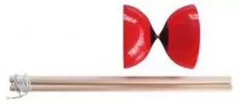 Schildkr&ouml;t Diabolo Set mit St&auml;ben und Schnur