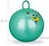 Relaxdays Hüpfball Kinder mit Griff, Tiermotiv, 45cm Durchmesser, grün