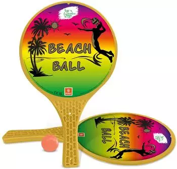 Mondo Beachball-Set Rainbow, 3-teilig (15980)