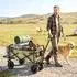 Outsunny Klappbarer Bollerwagen mit Griff, Oxford, khaki (84H-128V00KK)