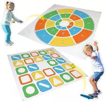 Alldoro XXL Kick & Darts 2-in-1 Wurfspiel mit Katapult (60058)