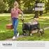 TecTake Leon faltbarer Bollerwagen mit Bremsen, 80kg, schwarz