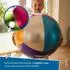 Alldoro Jumboball XXL aufblasbarer Metallic-Spielball 60cm (60299)