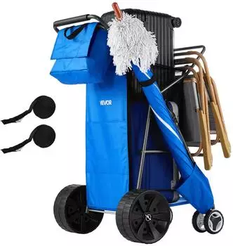 VEVOR Strandwagen faltbar, Isoliertasche, 75kg (30022-SIS)