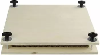 Pebaro BP1 Blumenpresse, Birkensperrholz, 30x30cm (BP1)